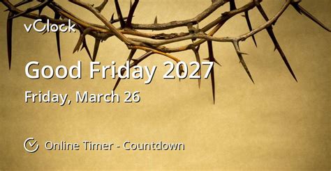when is good friday 2027